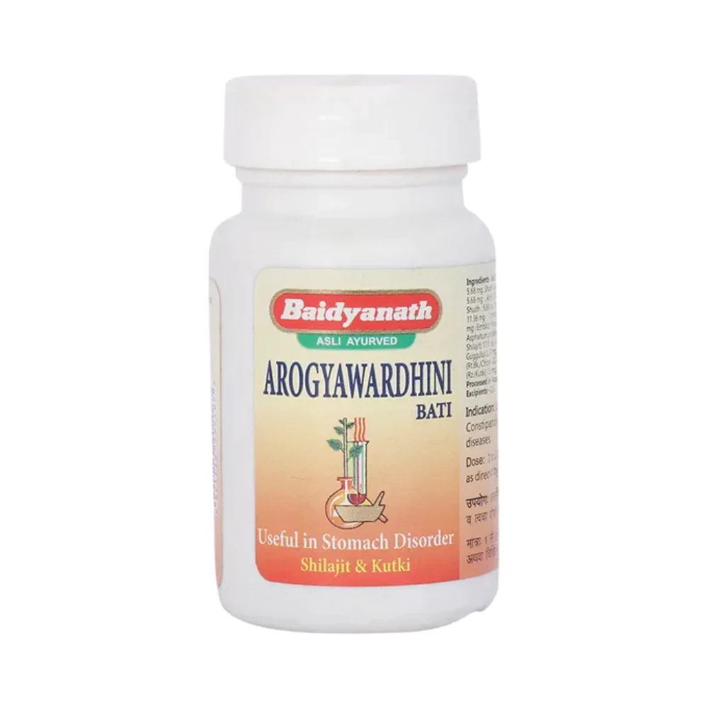 Baidyanath Jhansi Arogyawardhini Bati, 40 Tablets-1.webp
